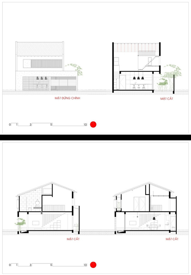 Căn nhà tối giản dùng gạch đỏ làm điểm nhấn của đôi vợ chồng trẻ ở Vũng Tàu  - Ảnh 2.