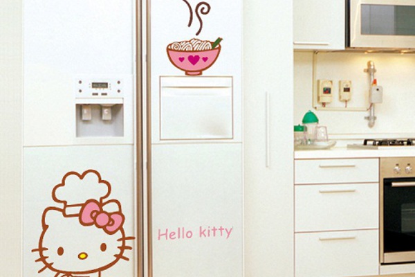 Decal Mèo Hello Kitty
