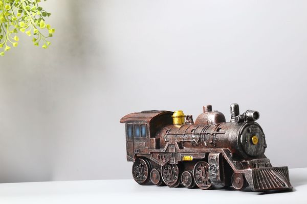 Mô hình xe lửa vintage - Decor Chủ Đề Cổ - Giả Cổ - Xưa Cũ