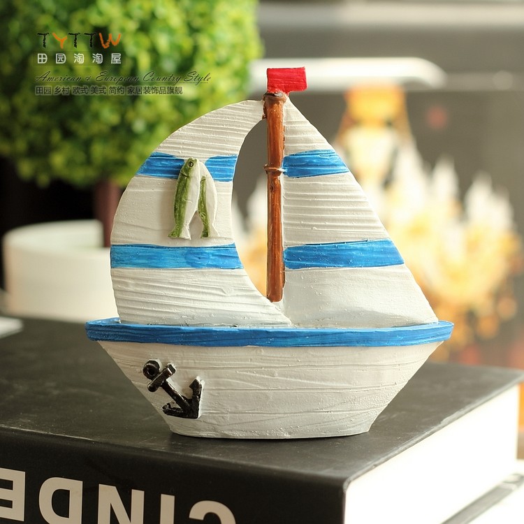Thuyền buồm - Decor Chủ Đề Biển - Trang Trí Chủ Đề Biển